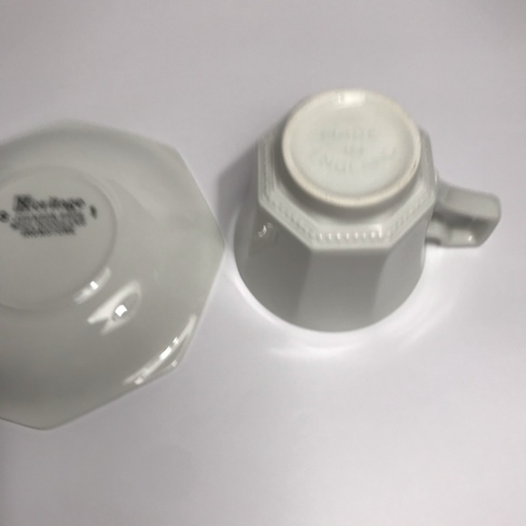 Johnson Brothers Heritage Ironstone 2 Cup & Saucer Sets White Vintage England - Picture 5 of 16